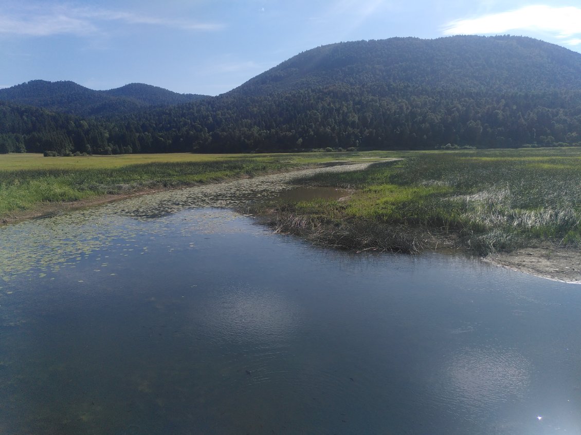Le lac de Cerknica (en slovène: Cerkniško jezero), en Slovénie, est le plus grand lac intermittent d'Europe.