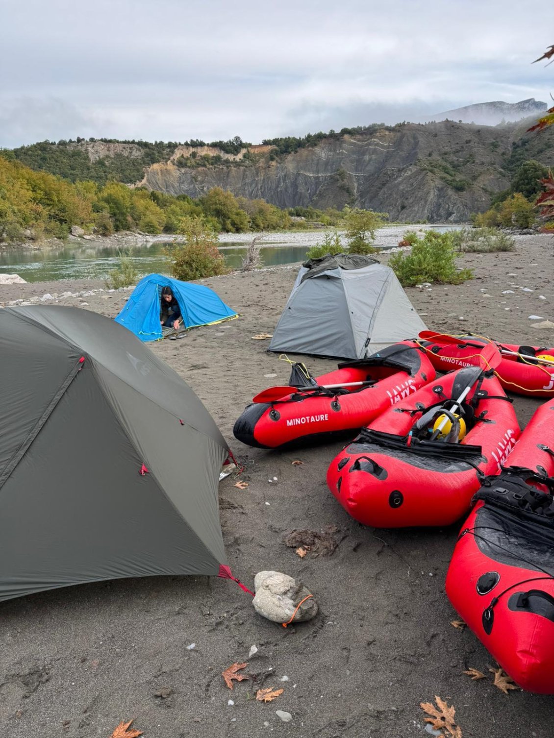Doux réveil au premier bivouac