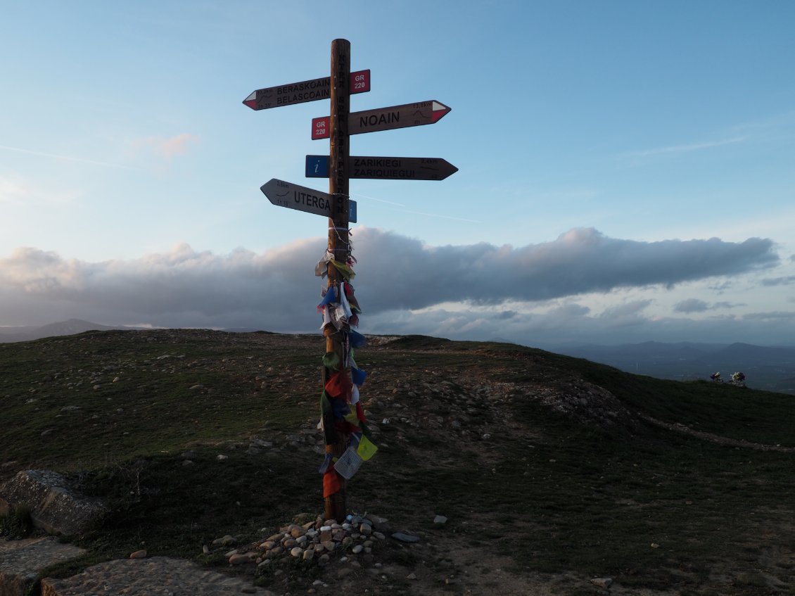 Mirador de la Sierra del Perdón 1036 m (le massif du pardon).