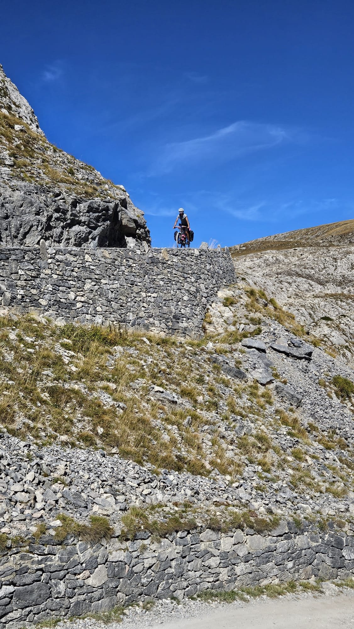 Le travail qu’il a fallu pour consolider ces pistes!!!