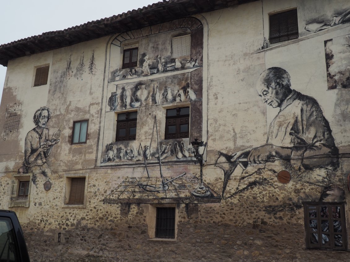 Fresques murales, trésors artistiques de Belorado.