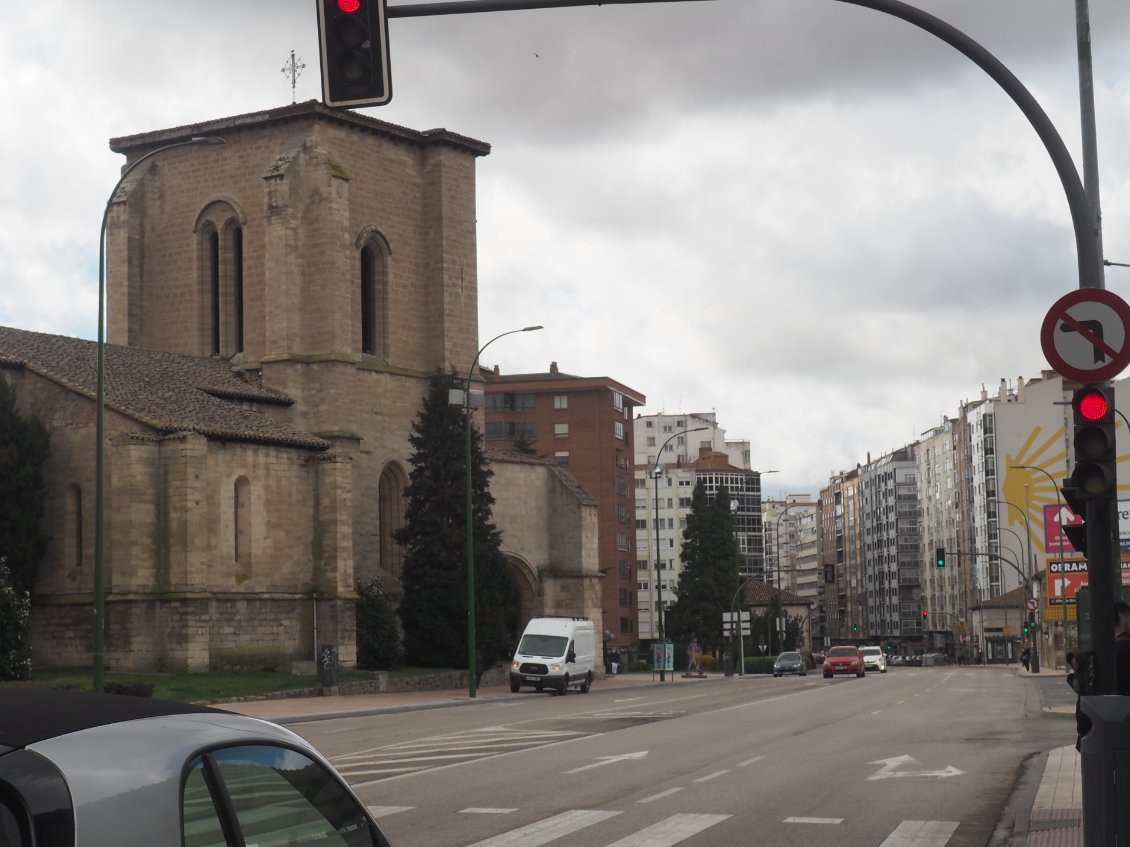Arrivée à Burgos.