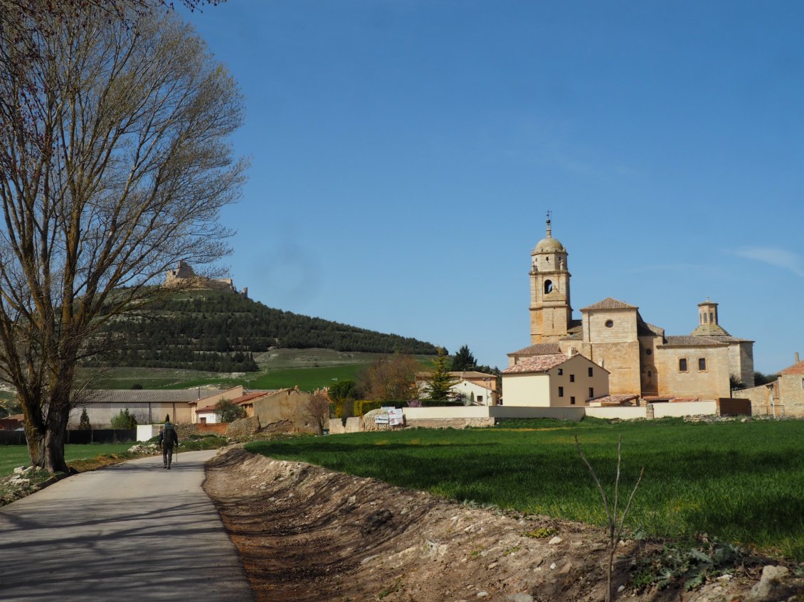 Arrivée à Castrojeriz.