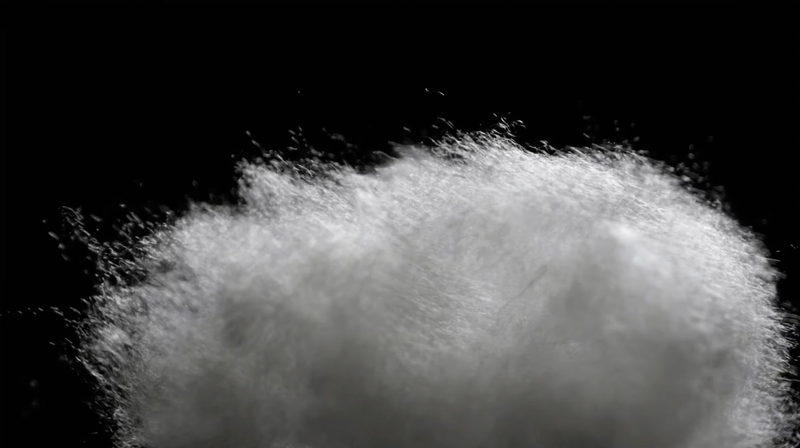 Un nuage ? Non, de l'isolant synthétique pour vous garder au chaud.