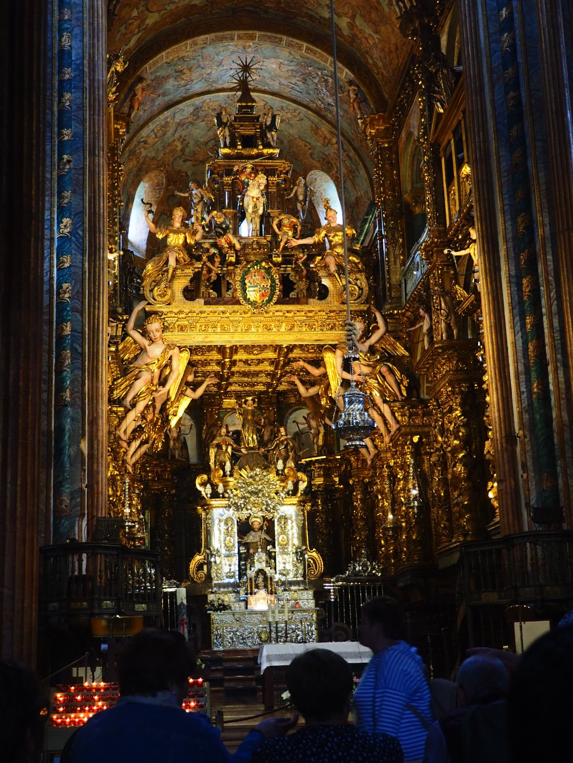 L’extraordinaire maître-autel de la cathédrale.
