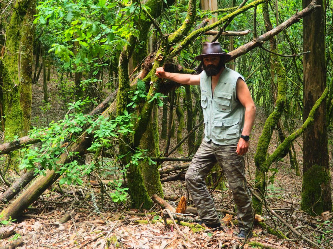 Crocodile Dundee en Galice.