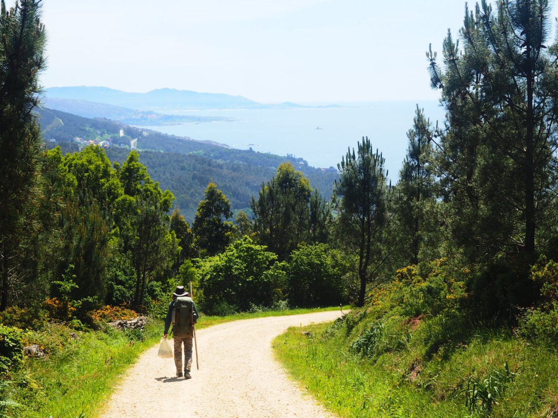 La longue descente vers Cee.