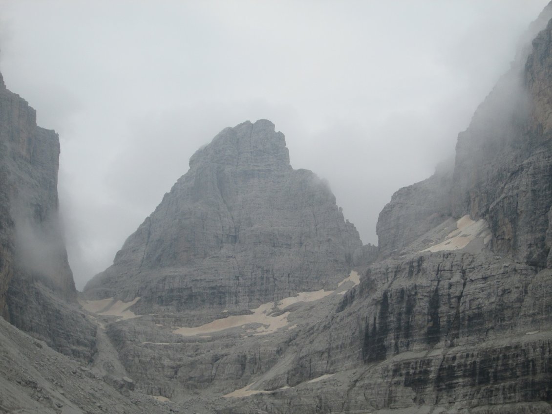 En montant à la Bocca di Brenta