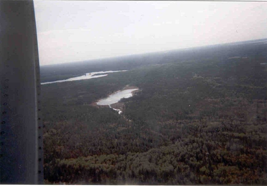 Lacs et forêt à perte de vue