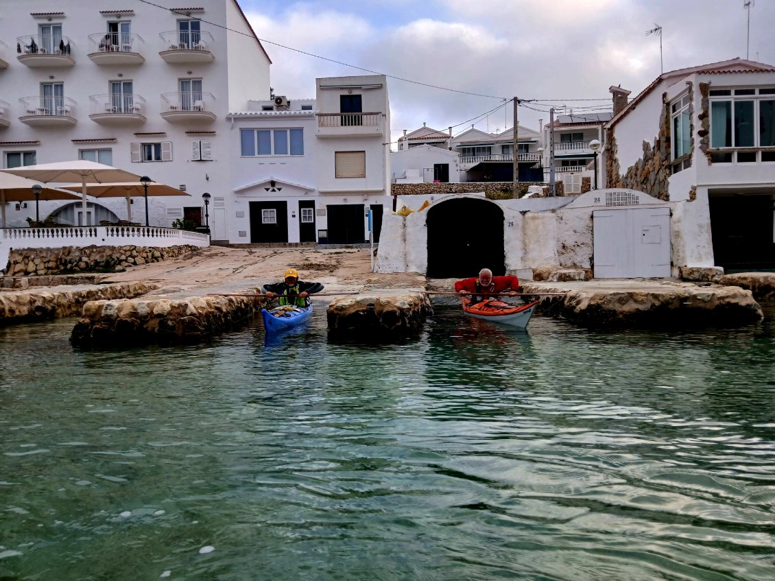 Cala Alcaufar. Dans les starting-blocks !