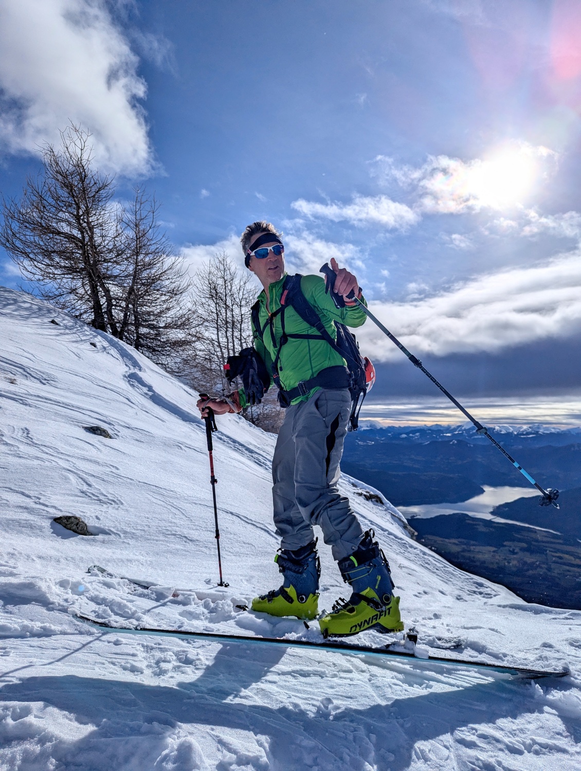 Un Nuptse main droite, un Kailash main gauche.