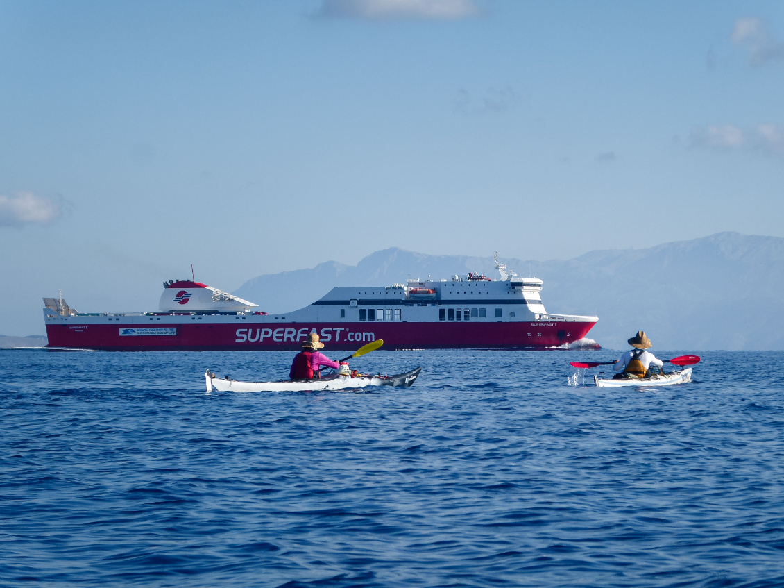 Entre les îles Ioniennes (Grèce)
