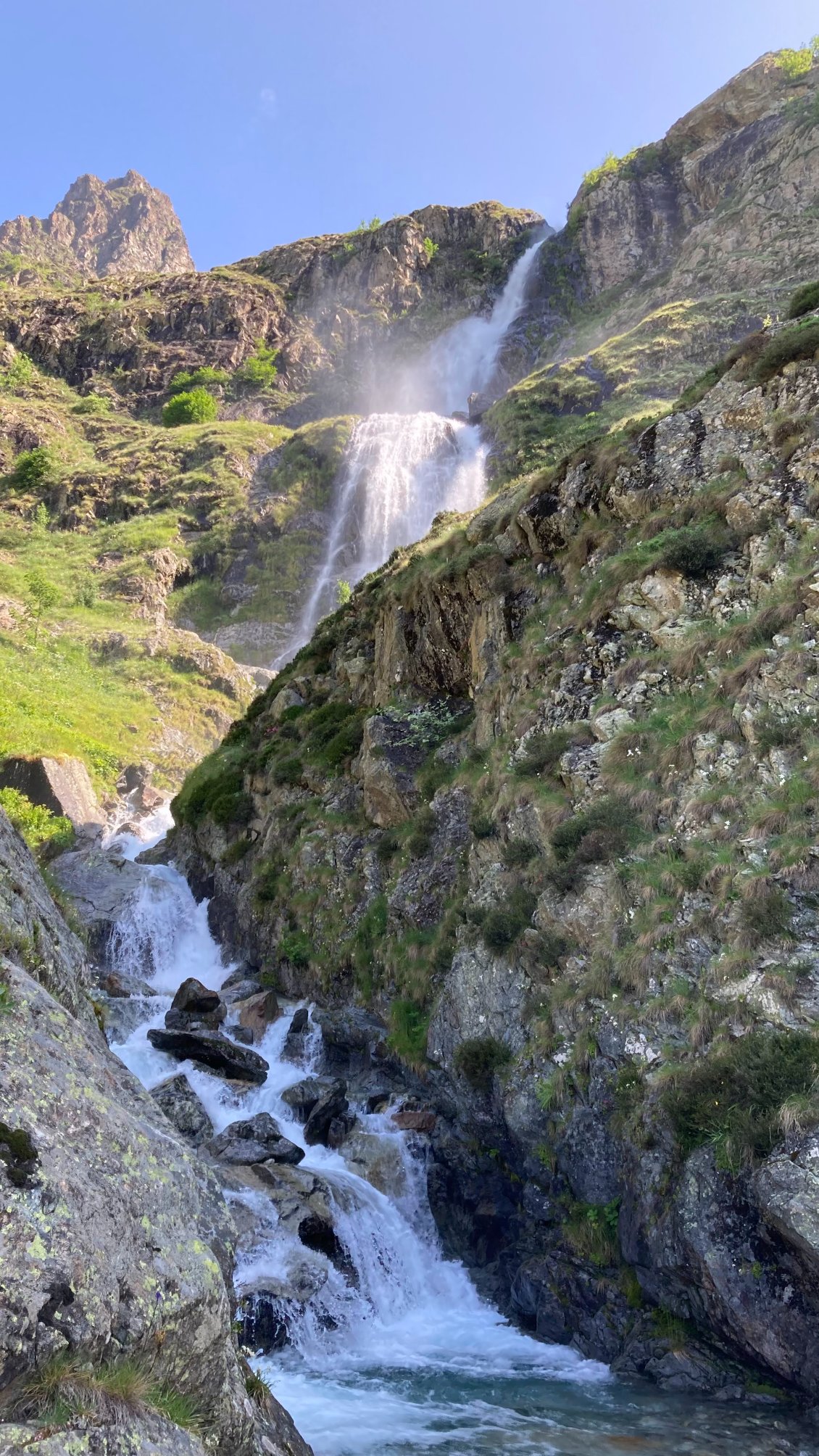 Montée au Col des Colombes