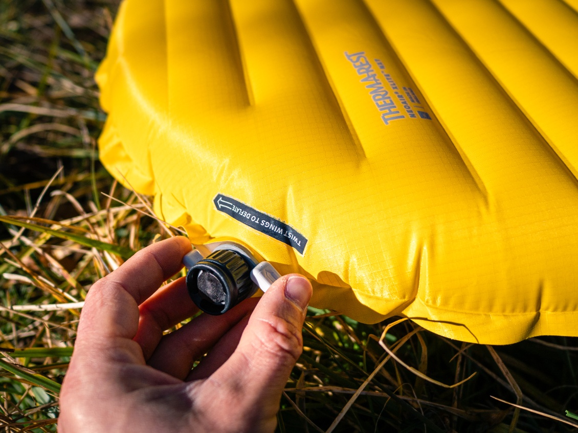 La valve tétine à 3 positions : ouverte, fermée, et ouverte en mode anti-retour.