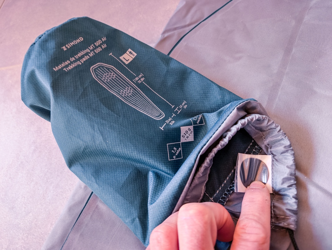 Kit réparation minimaliste (et bien caché !)