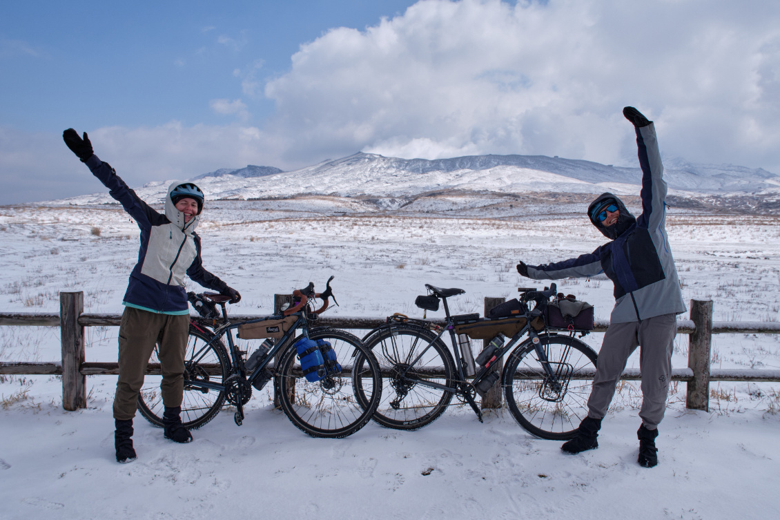 Japon, 1 an et 10000 km devant le volcan Aso-san