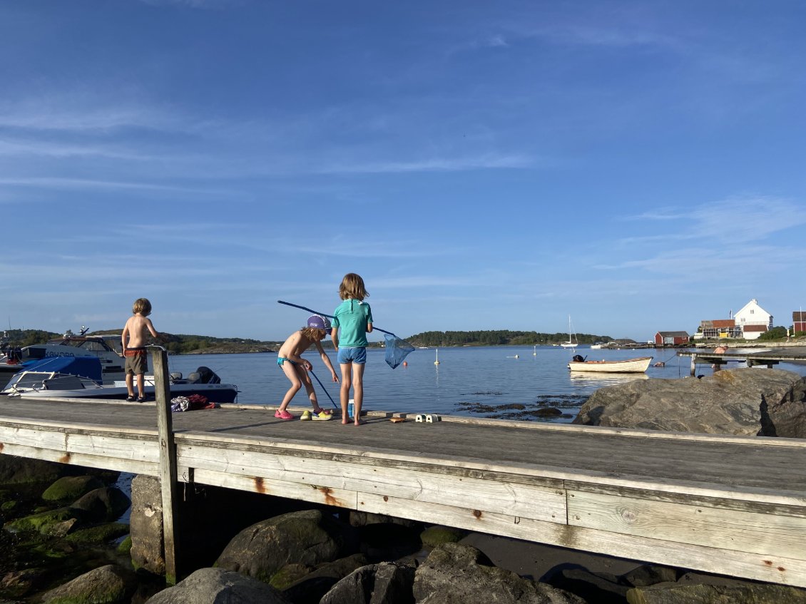 Peche aux Crabes 20h sur l'Ile de Merdo - Norvège