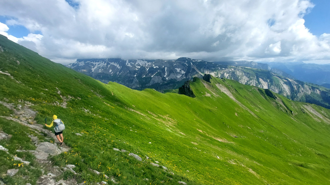 Vers Morzine, Massif du Chablais