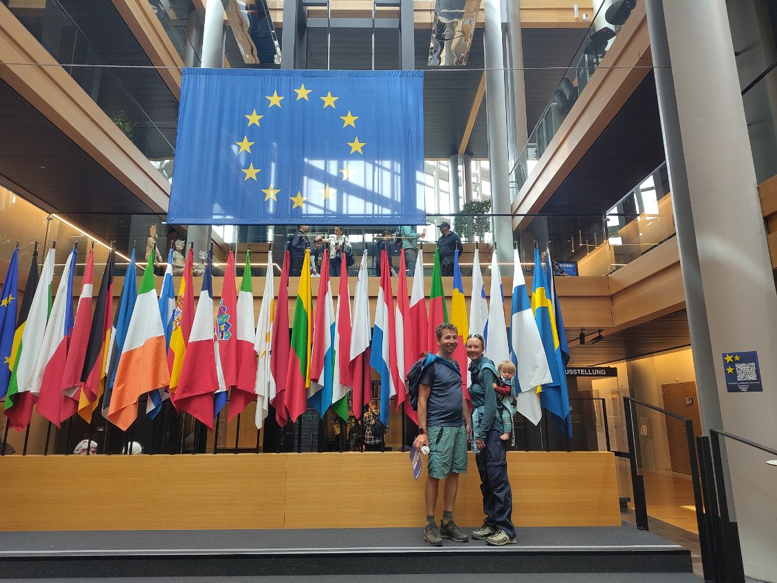 La visite du parlement européen restera un moment particulier