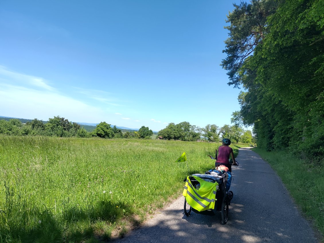 Les petits routes allemandes bien paisible pour voyager en vélo !