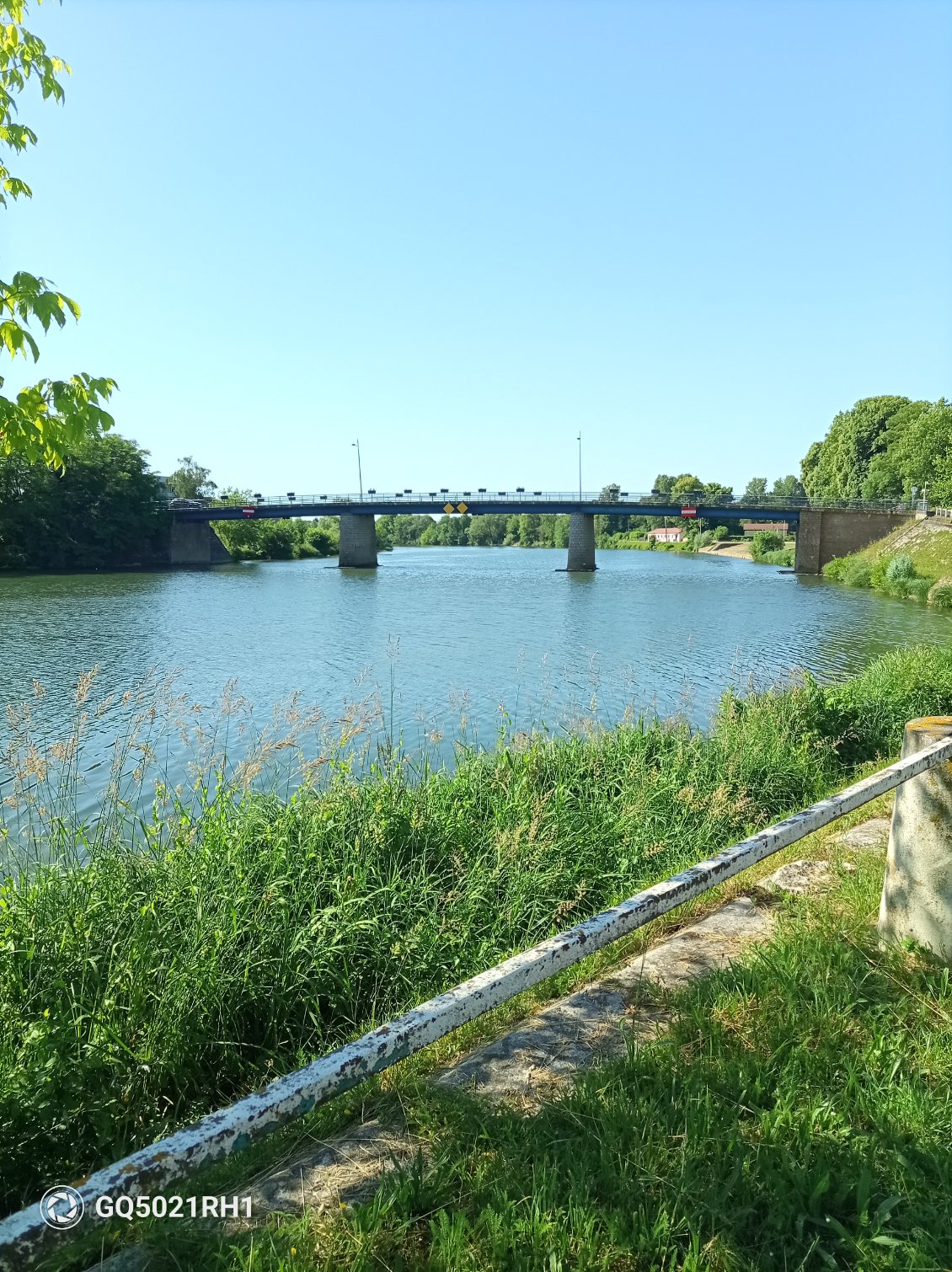 La Saône à Pontailler