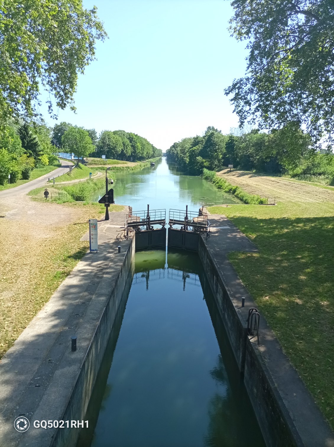 On se croirait au grand canal au château de Versailles