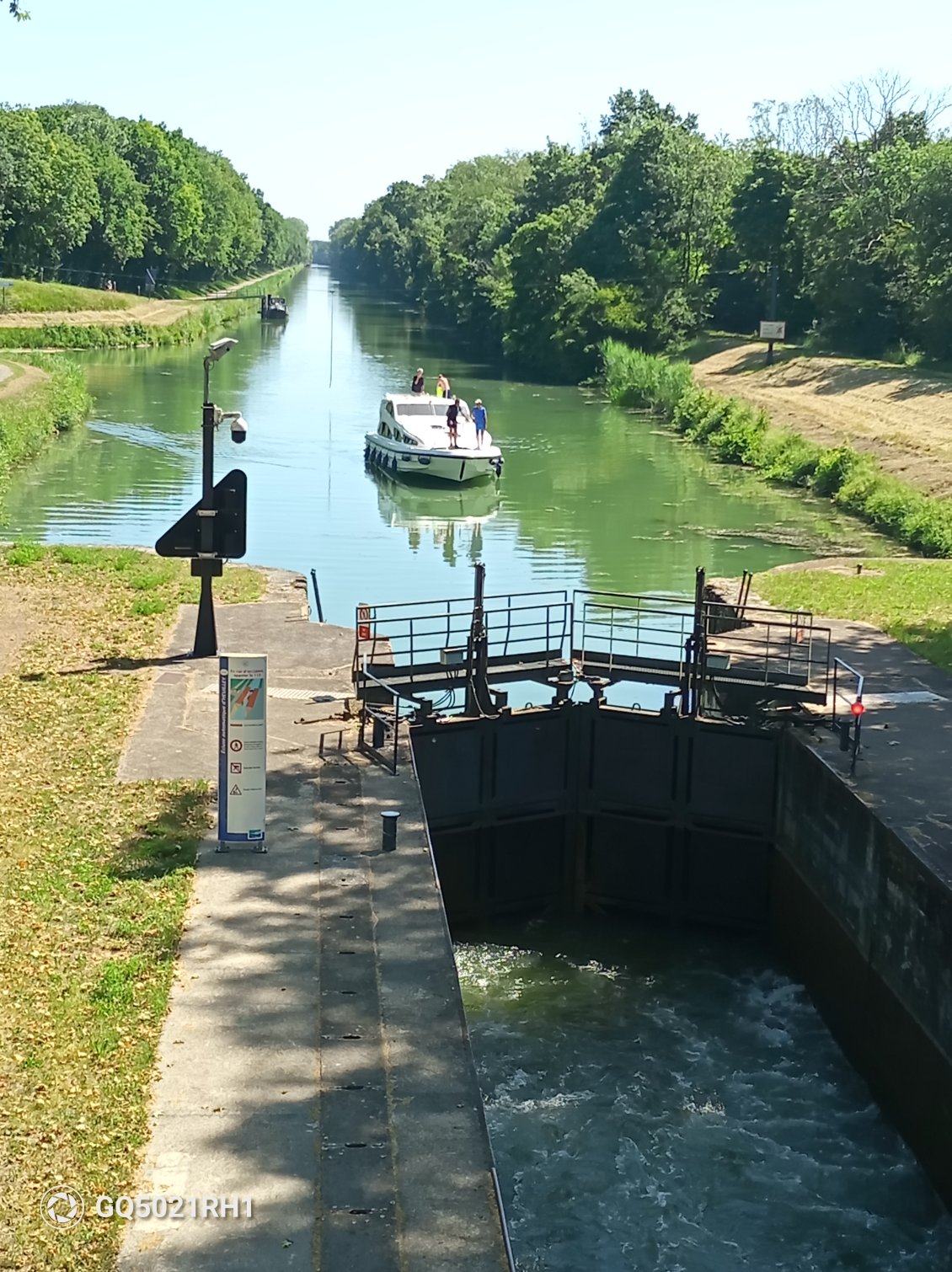 L'écluse, un escalier aquatique