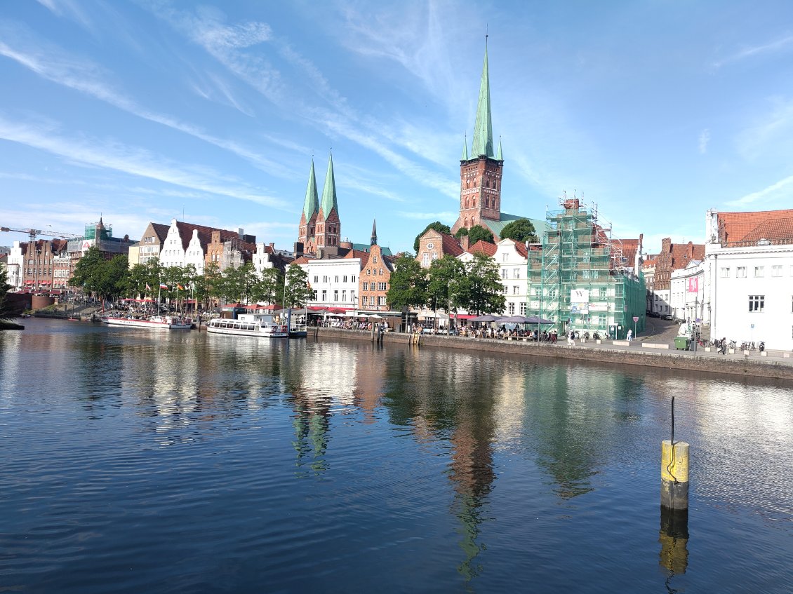 Lübeck assurément une des plus belles villes du nord de l'Allemagne 