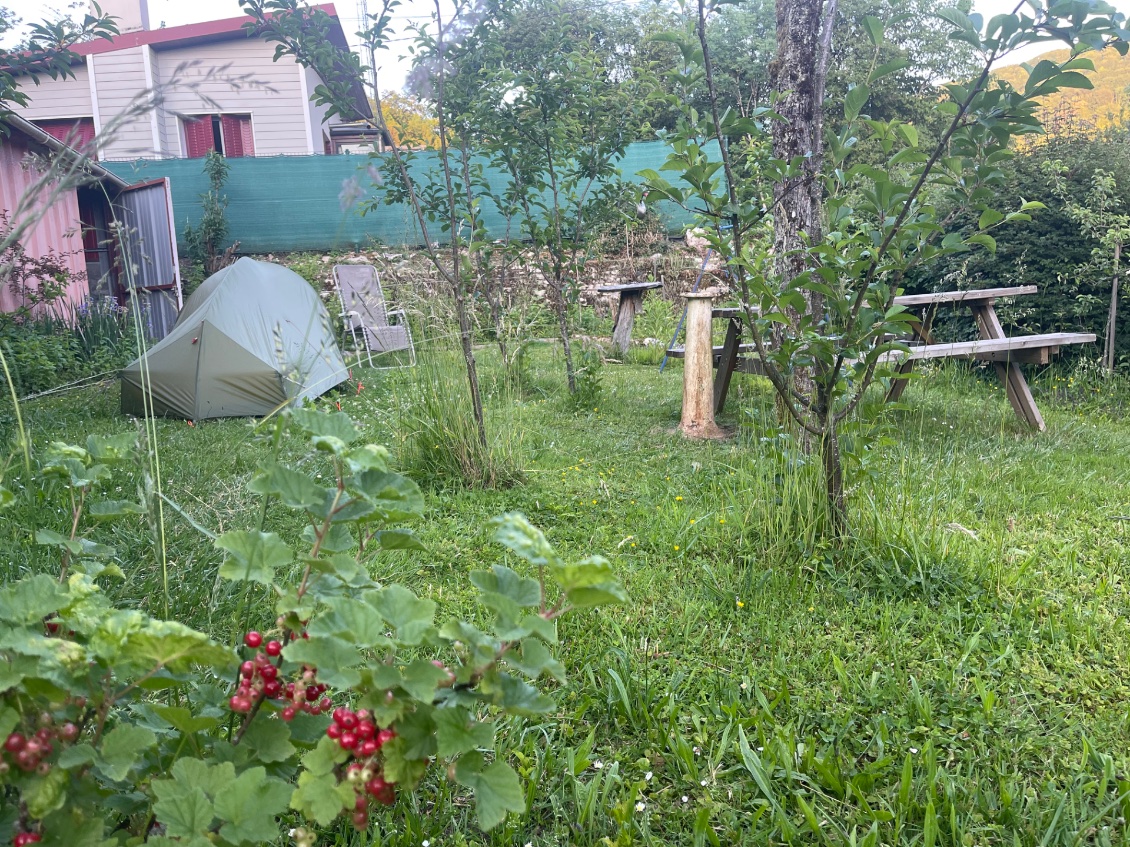 Une des jardinets de la "Maison Imparfaite"