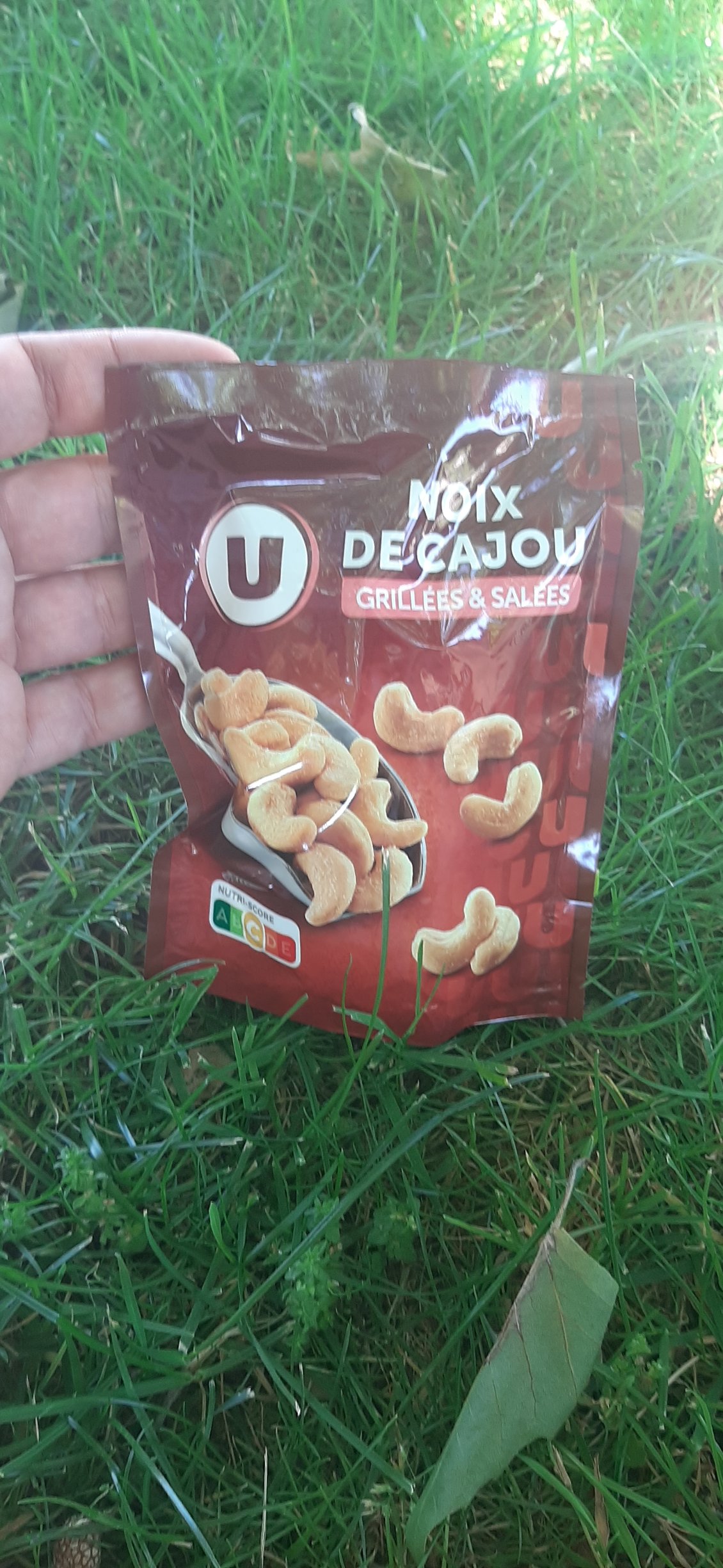 cette fois ci, j'ai pris avec le sel !