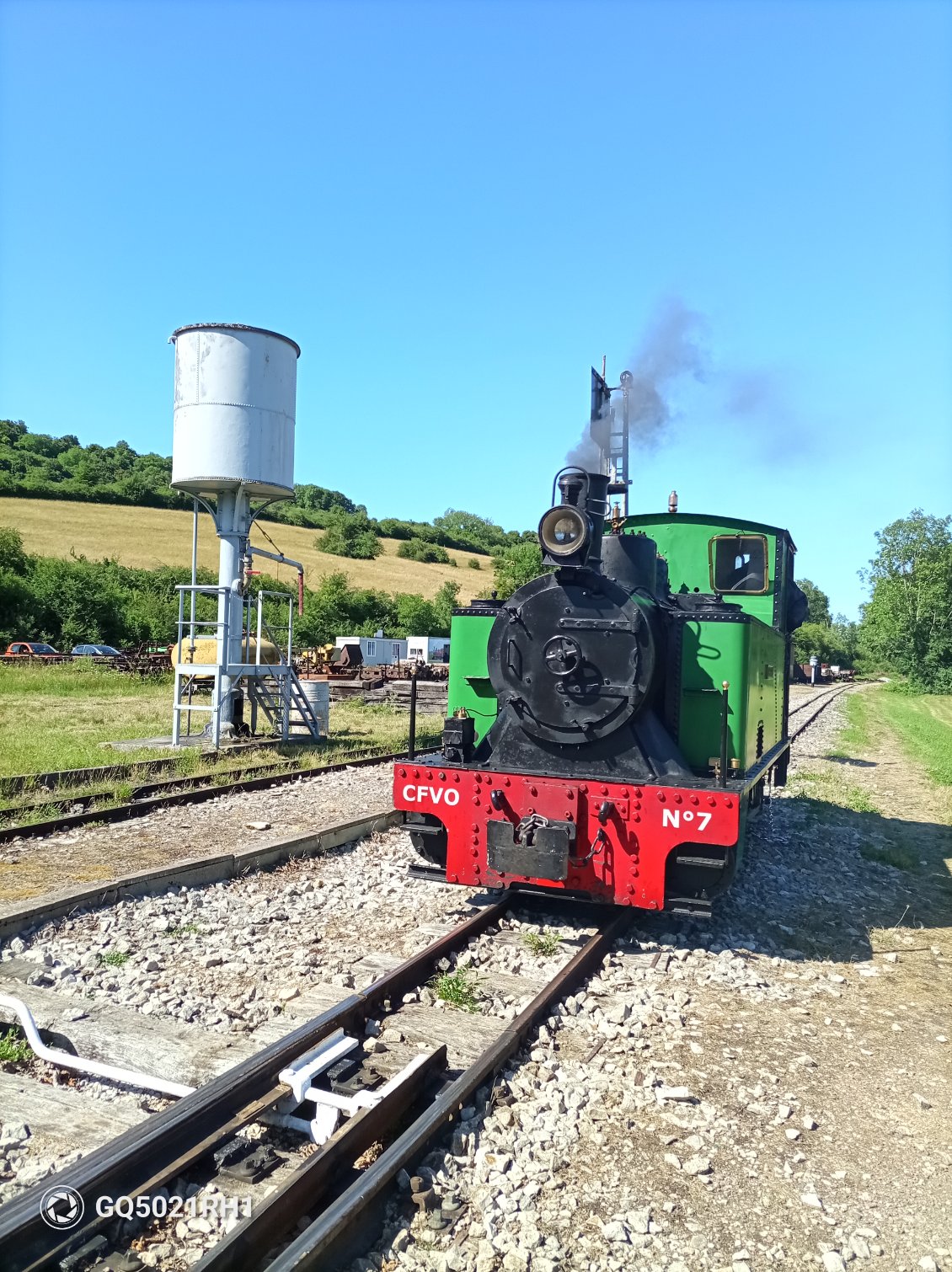 Le petit train à vapeur