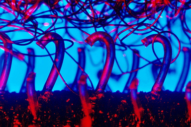 Scratch photographié à l'aide
d'un microscope à faible puissance.
Photo : Philo naturel / Wikimedia
Commons / CC BY-SA 3.0