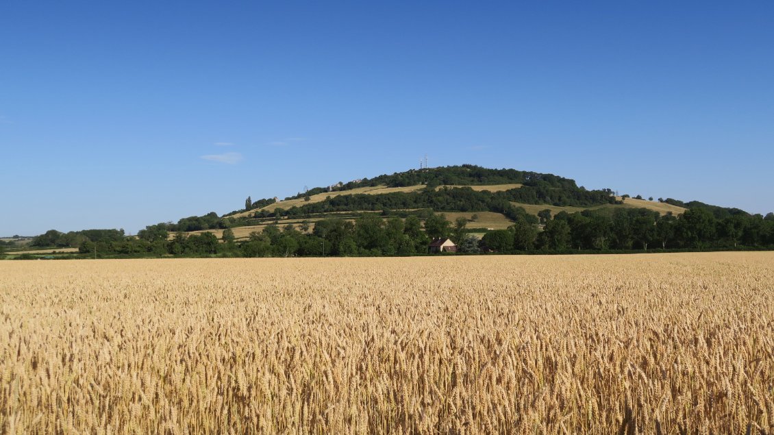 Le Mont Rome est maintenant dans notre dos