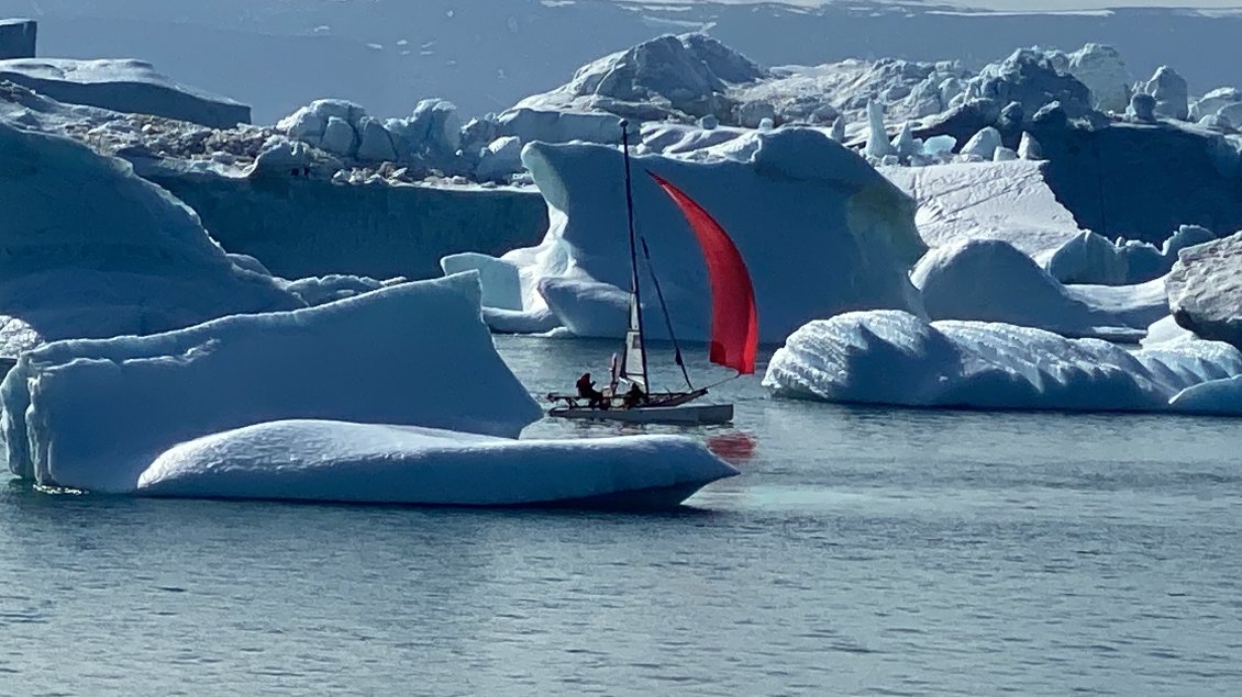 Slalomer au milieu des icebergs - Saqqaq