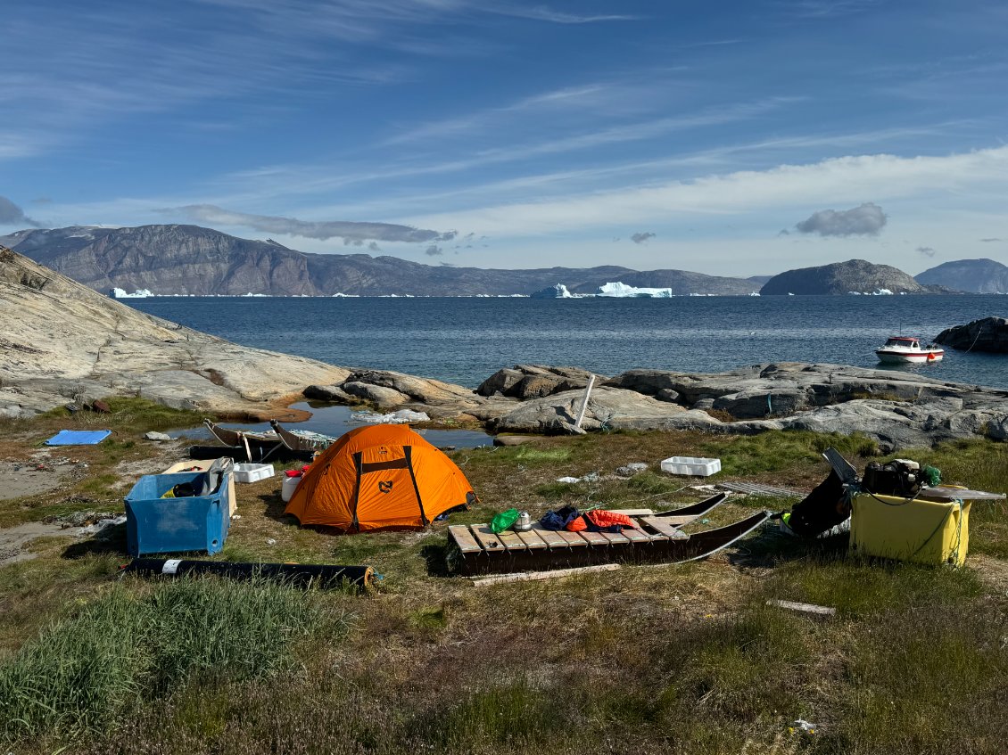 Bivouac proche d'un spot de peche - Sattut