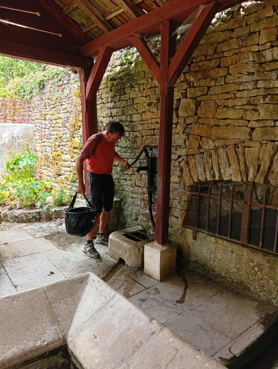 Enfin de l'eau fraîche