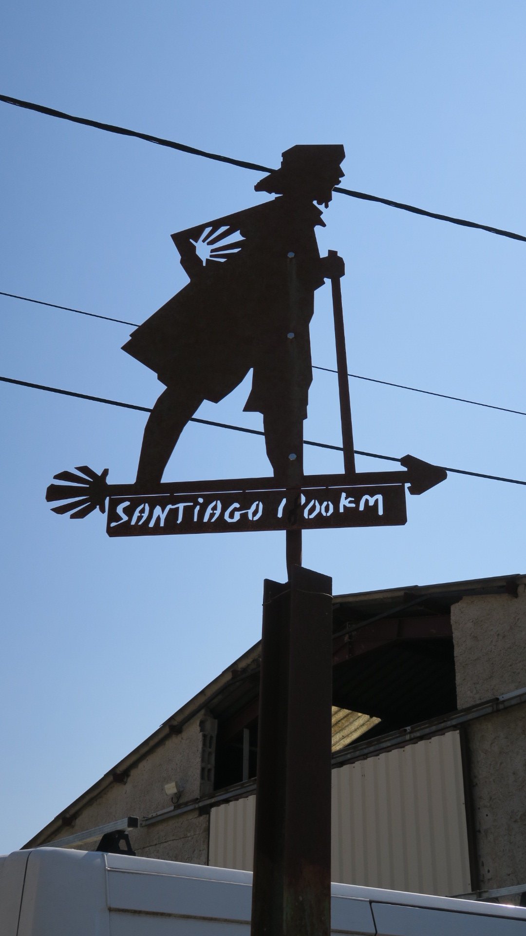 Nous retrouvons le chemin de Saint Jacques