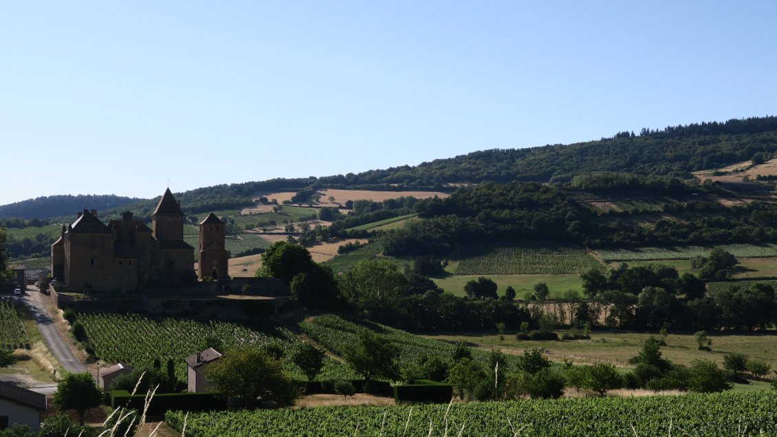Le château de Pierreclos