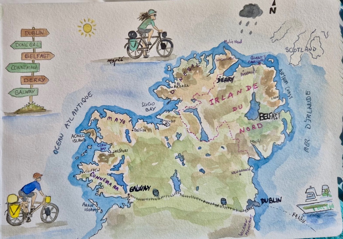 La moitié Nord de l’Irlande nous attend 🤩