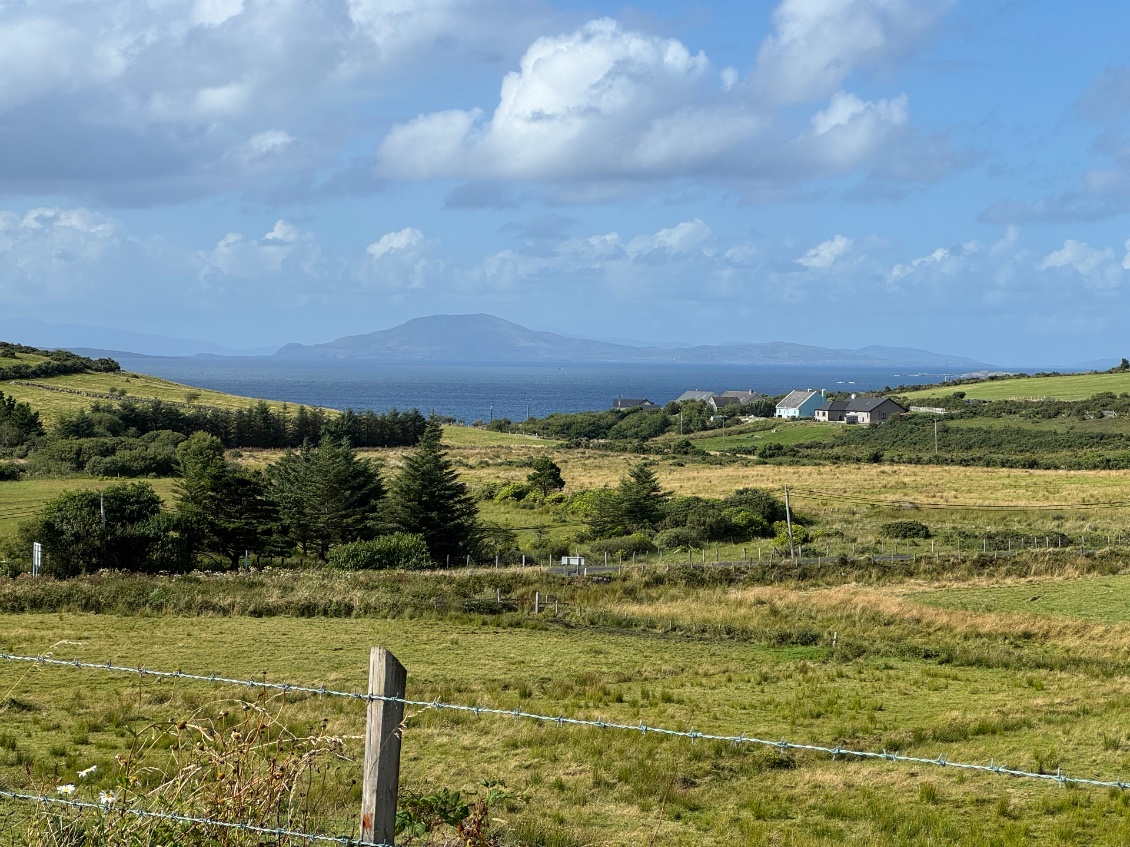 Premières vues vers le Donegal