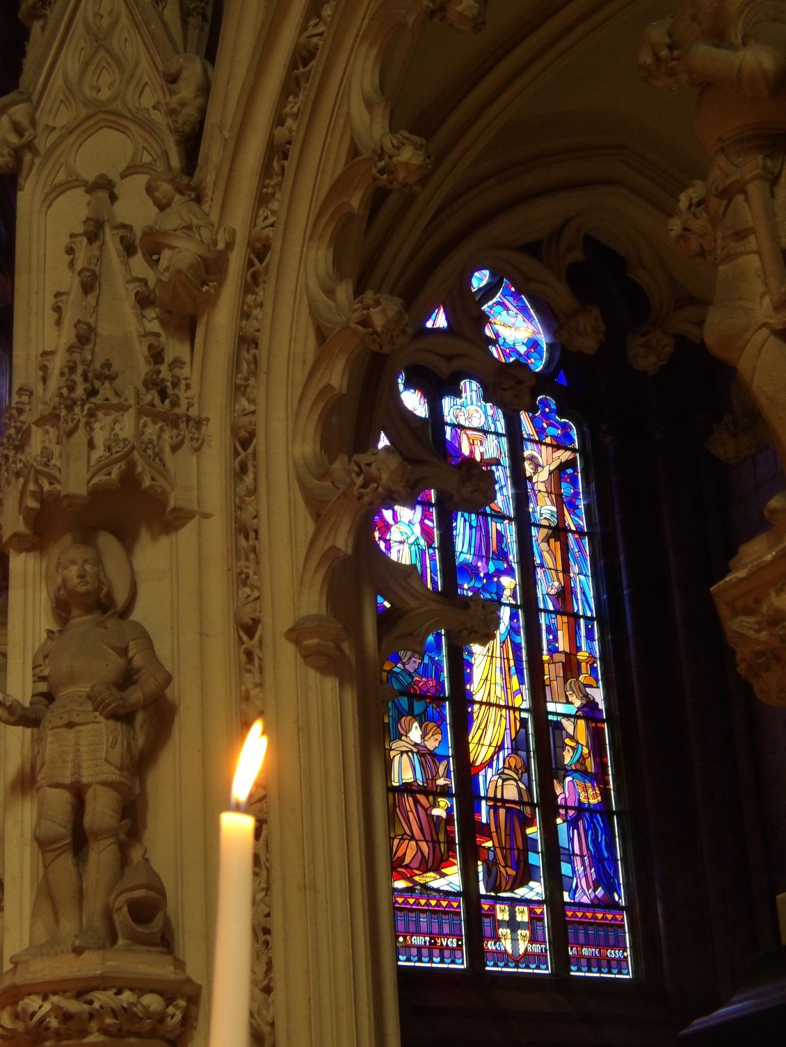 Les vitraux de la cathédrale de Tréguier