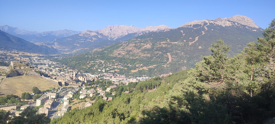 Vue sur Briançon