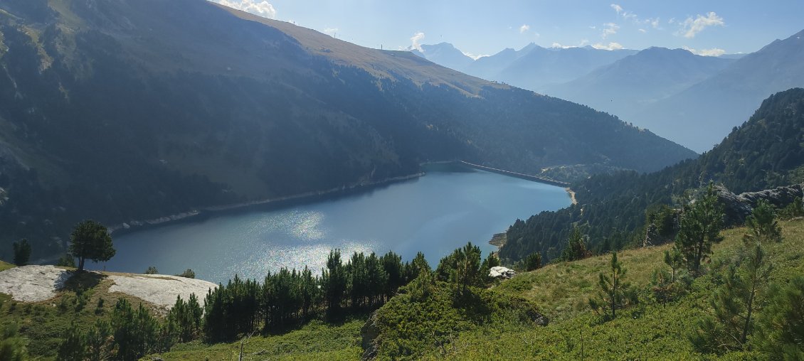 Retenue sur le ruisseau St Benoit