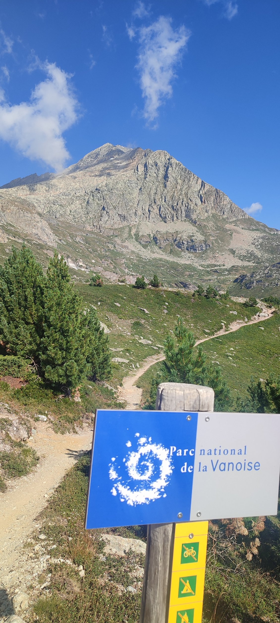 L'entrée dans la Vanoise