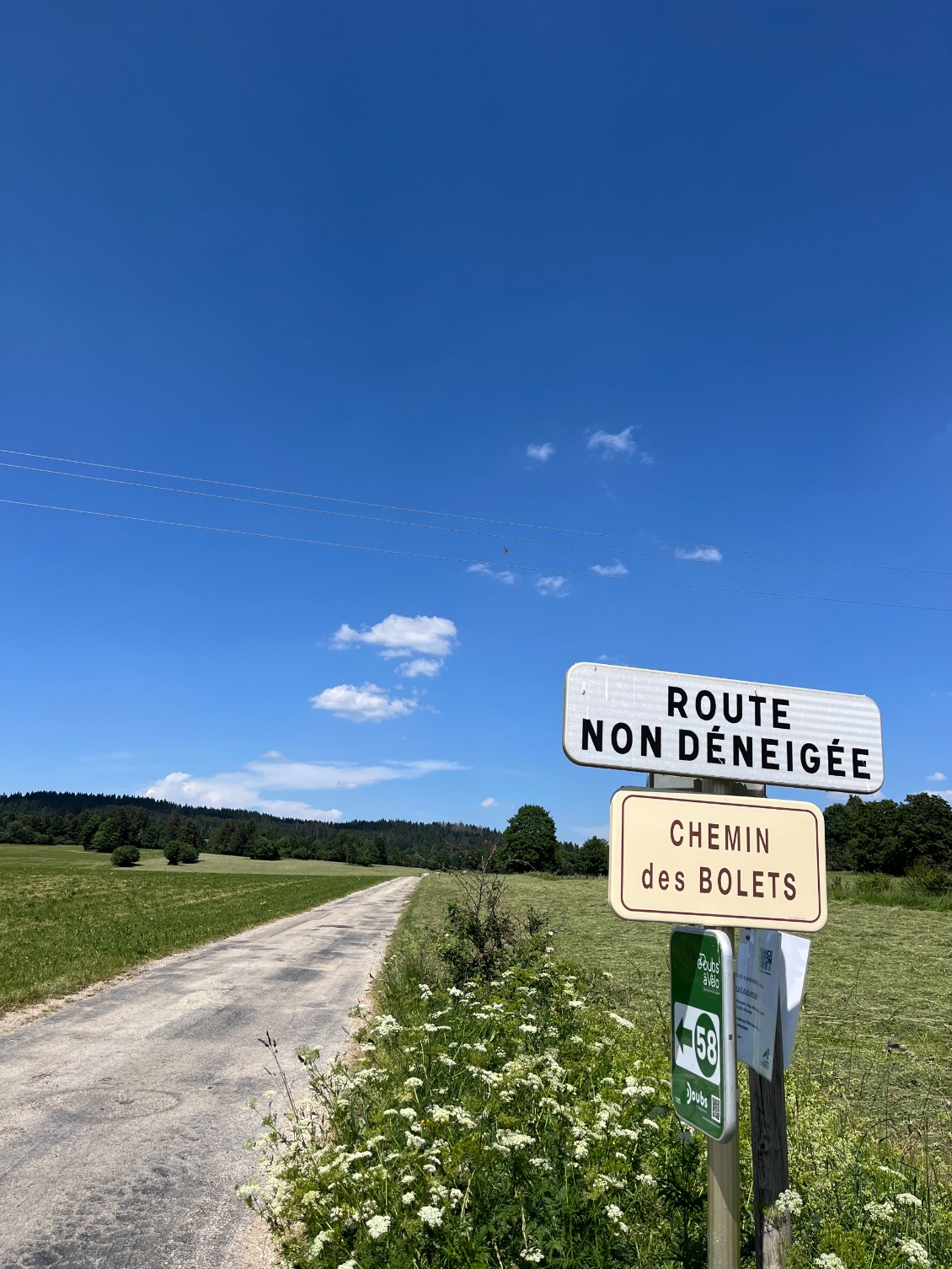 Piqûre de rappel si l’envie te venait de faire ce parcours l’hiver!🙄