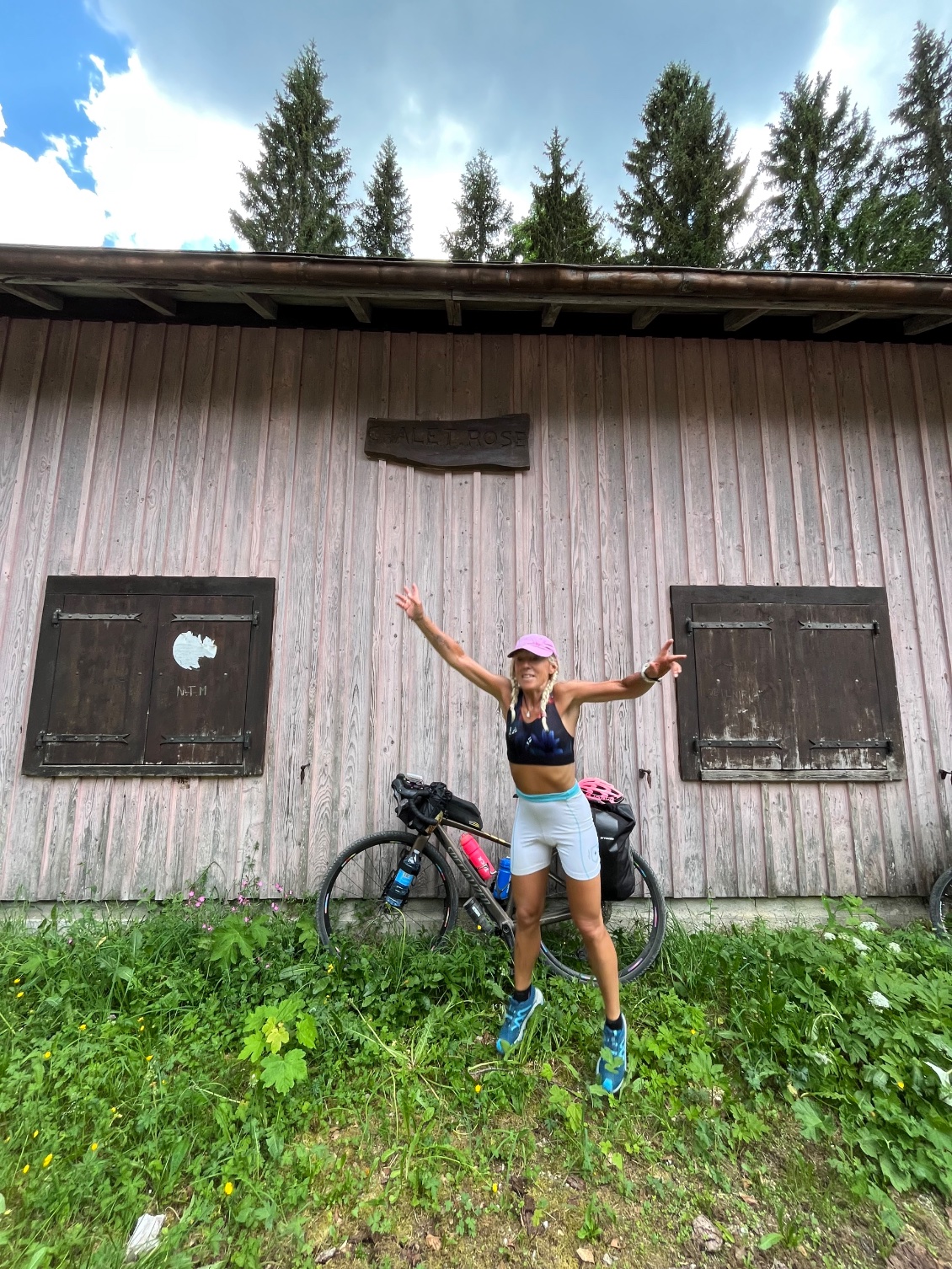 Le chalet rose du Risoux