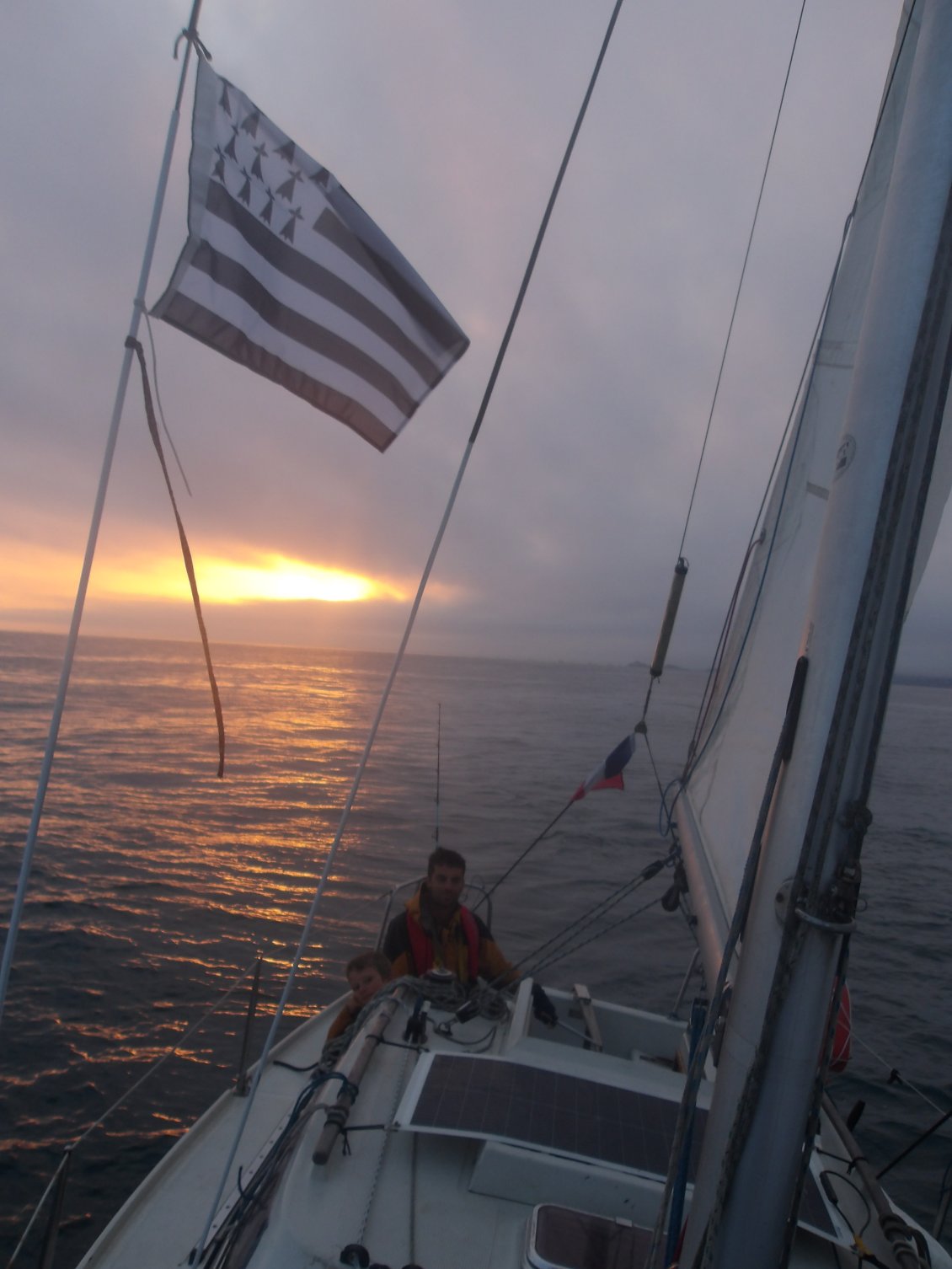 Nav' lever de soleil pour aller chercher Mamie P.