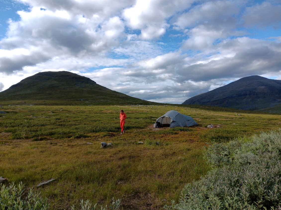 3ème bivouac dans un cadre grandiose!