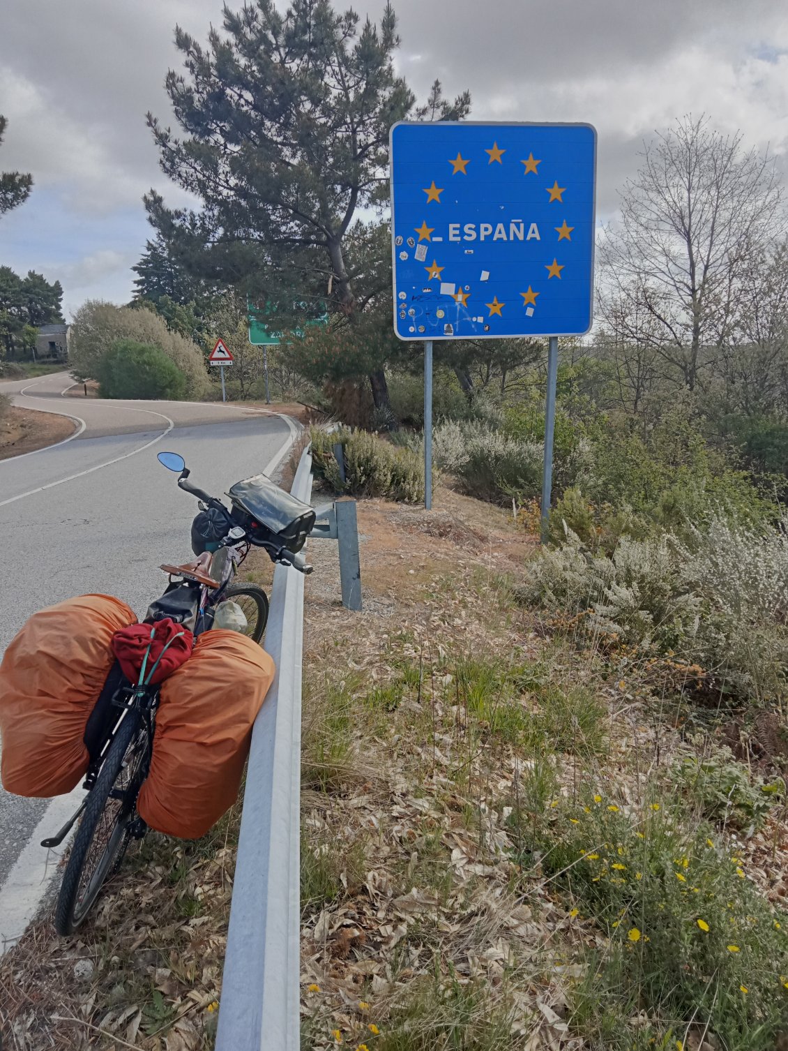 Et voilà, nous retrouvons l'Espagne....