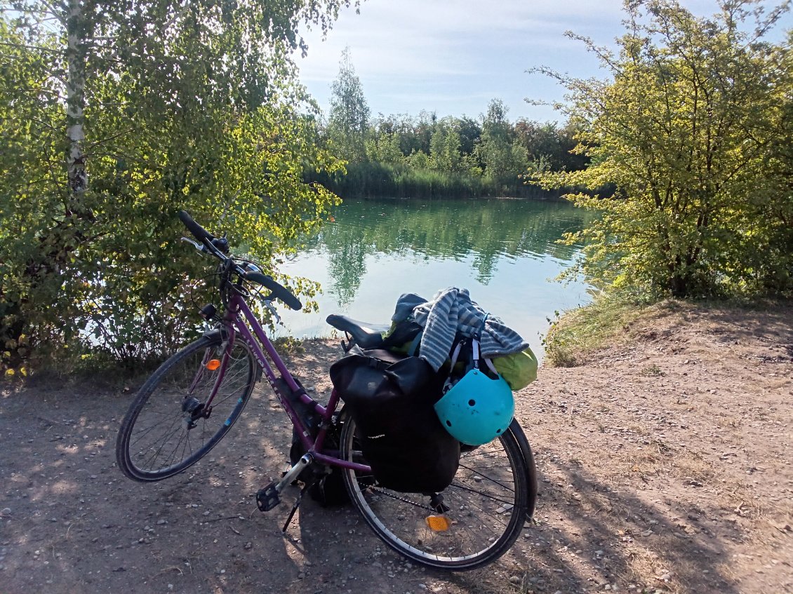 Spot de baignade sur la Loire